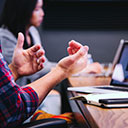 Meeting with Computer